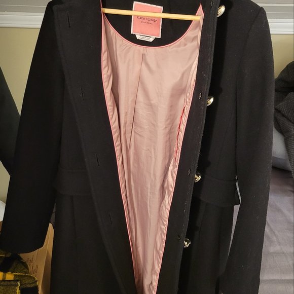Kate Spade "Reefer" lined wool coat - Picture 5 of 9